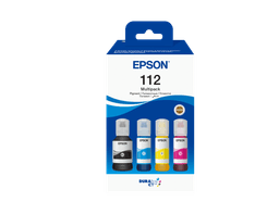 Epson Genuine Ink 112 Mixed Colour Set (4 Bottles) — image 1