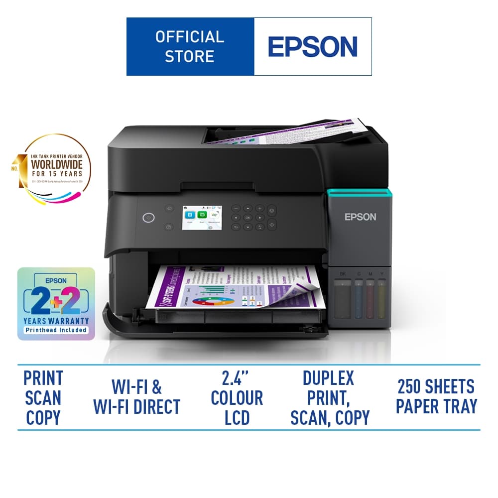 Epson L6370 EcoTank Multifunction Printer (replacement L6270) — image 2