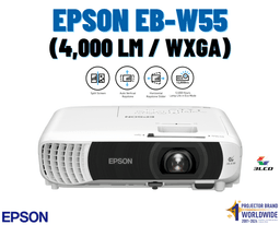 Epson EB-W55 Projector 4000 Lumens — image 2