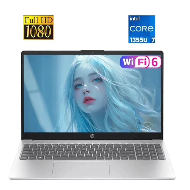 HP 15 Core i7 (1355U) 8GB 512GB 15.6\" Silver DOS