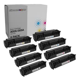 HP 305A Toner Cartridges (Black, Cyan, Magenta, Yellow)