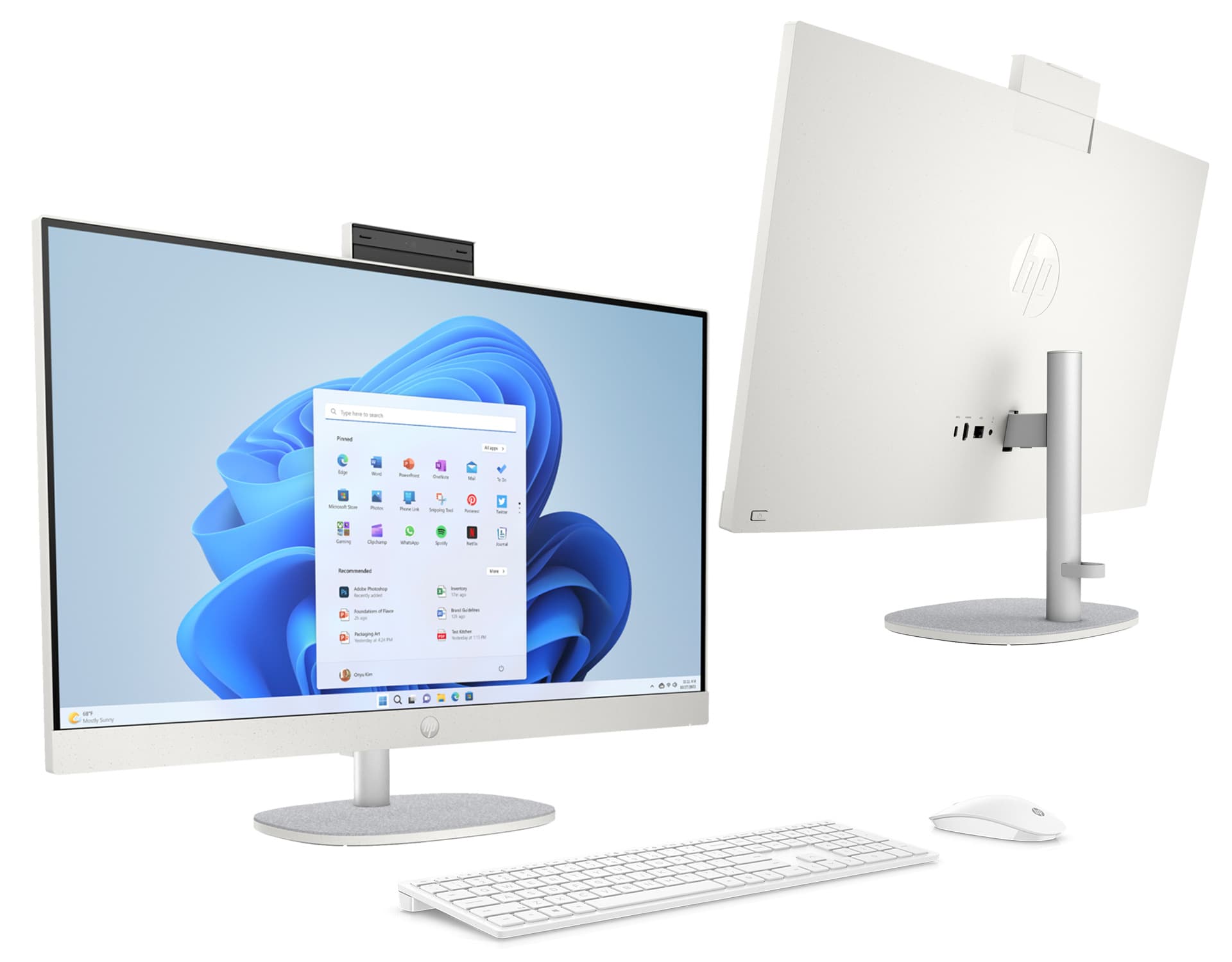 HP All-in-One Core i7 16GB RAM 512GB SSD 27-inch — image 2