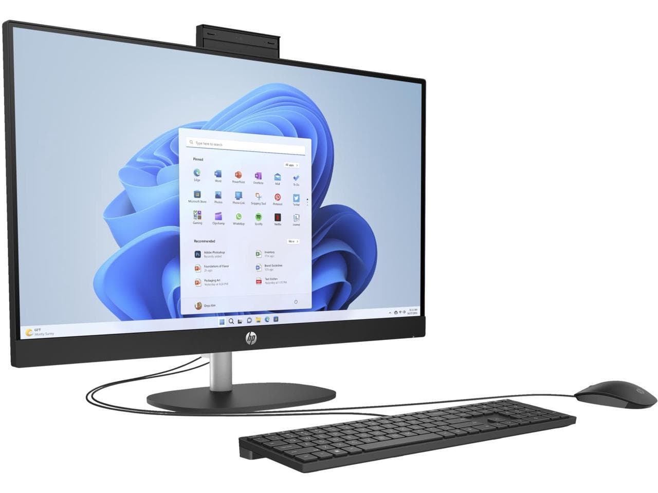 HP All-in-One Core i7 13th Generation 16GB 512GB SSD Touchscreen 24" — image 2