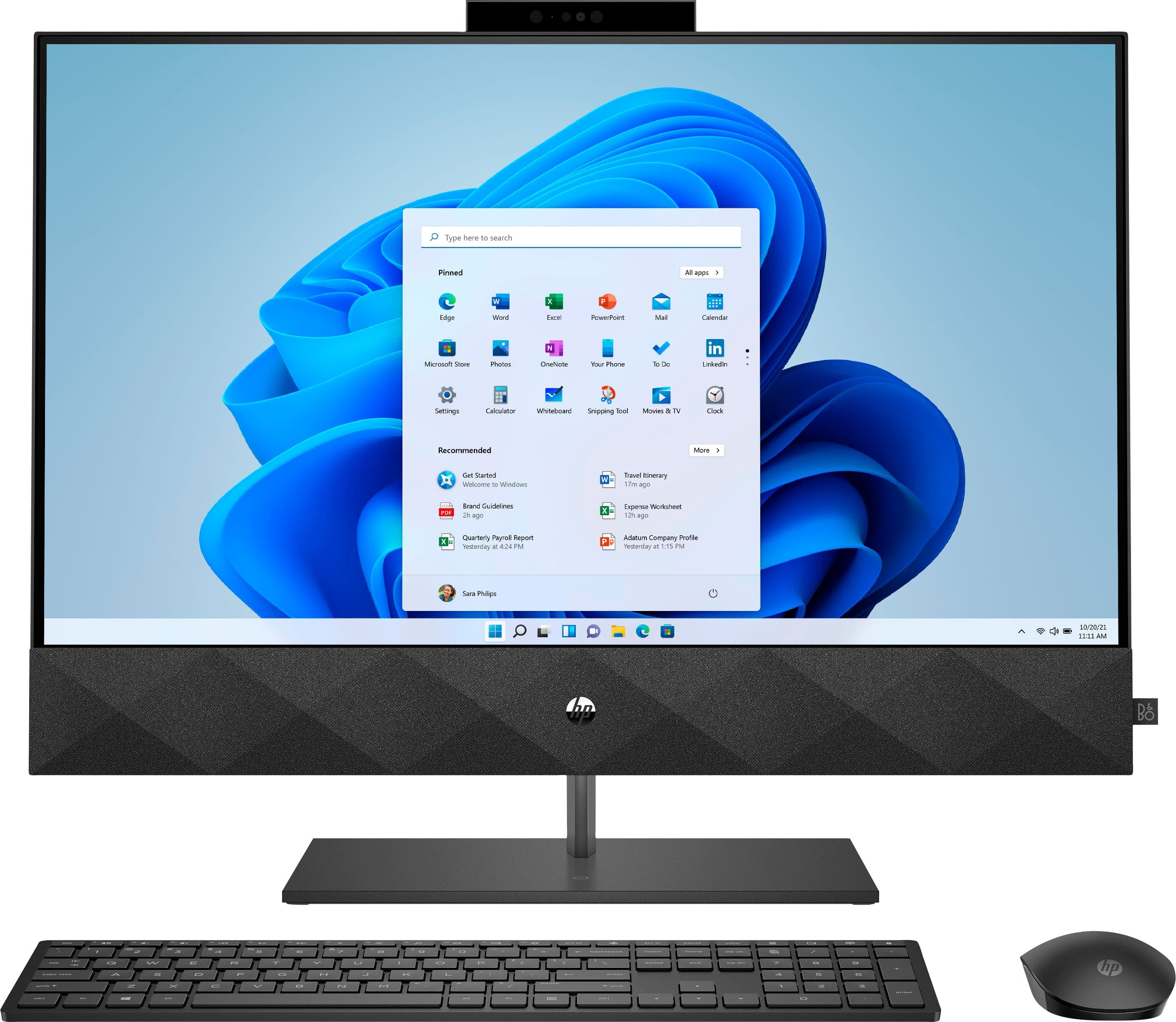 HP All-in-One Core i7 13th Generation 16GB 512GB SSD Touchscreen 27" — image 1