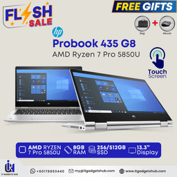 HP ProBook x360 435 G8 AMD Ryzen 7 16GB 512GB SSD — image 2