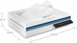 HP ScanJet Pro 3600F1 A4 Flatbed Document Scanner — image 1