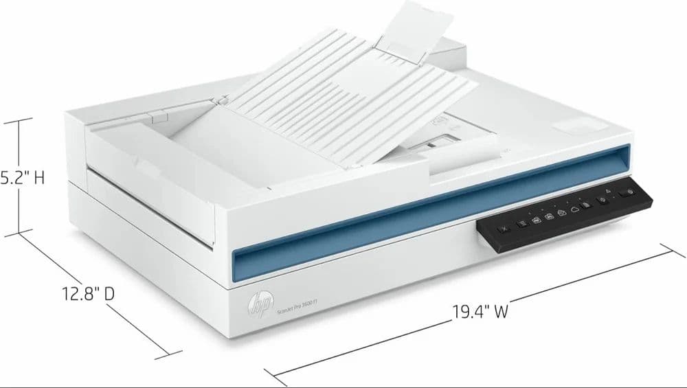 HP ScanJet Pro 3600F1 A4 Flatbed Document Scanner — image 1