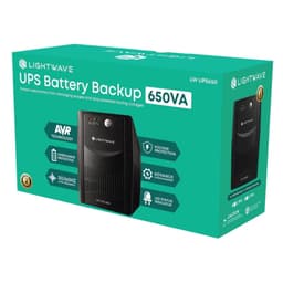 Lightwave 650VA UPS Back-Up Power Supply