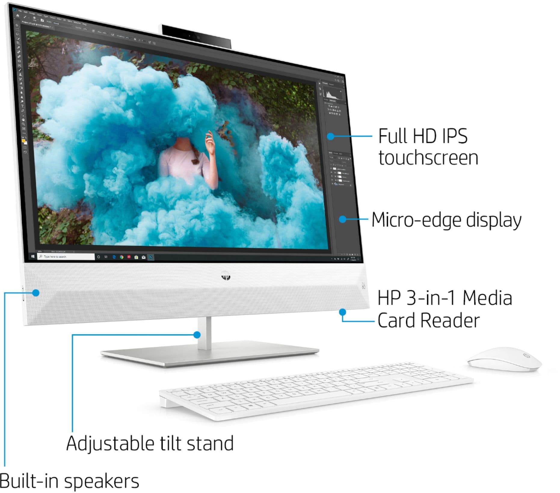 HP All-in-One Core i7 16GB 1TB 27\" Non-Touch