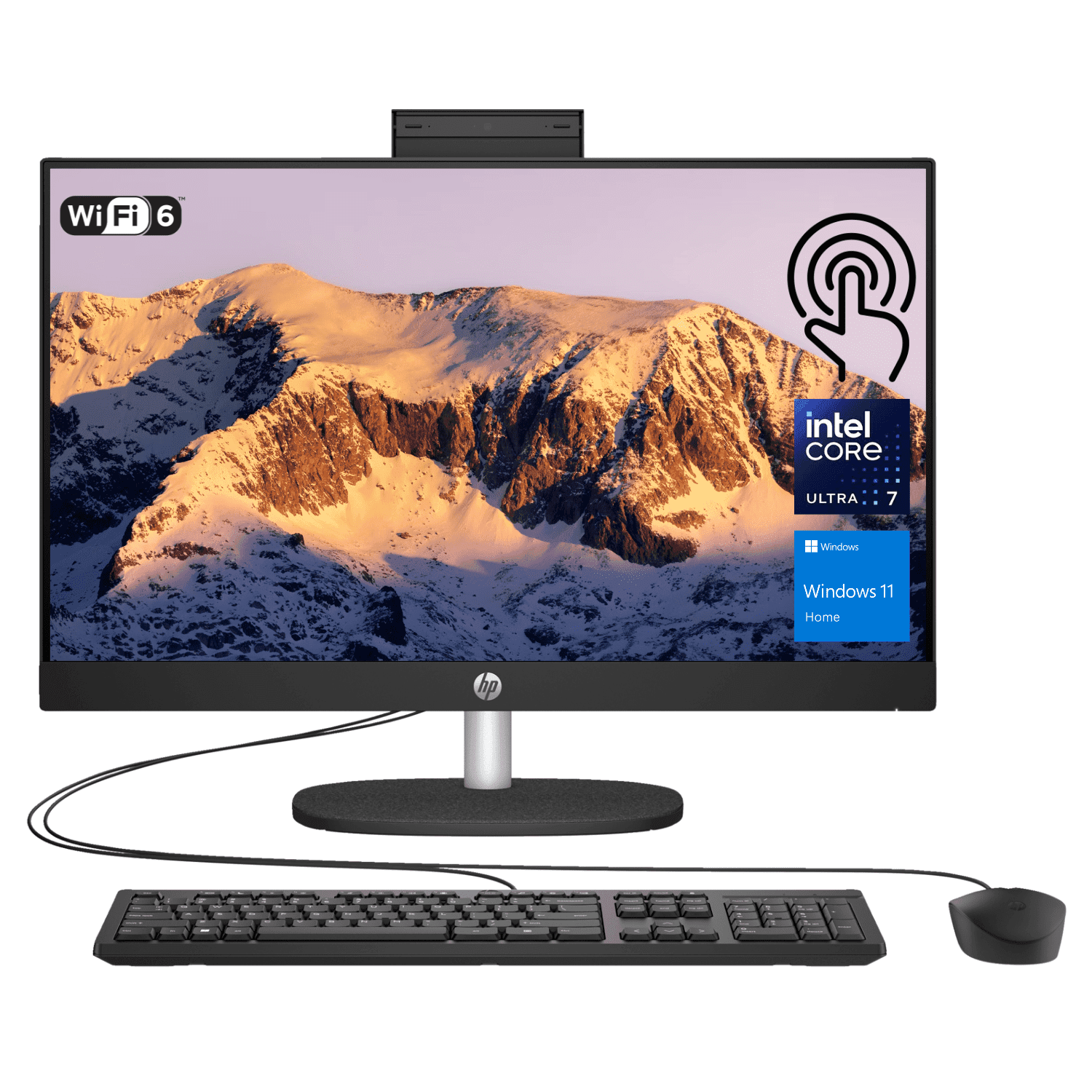 HP All-in-One Core Ultra 7 16GB RAM 512GB SSD 24-inch