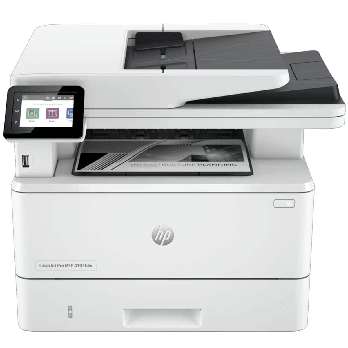 HP LaserJet Mono 4103fdw A4 Mono Laser Multifunction Printer