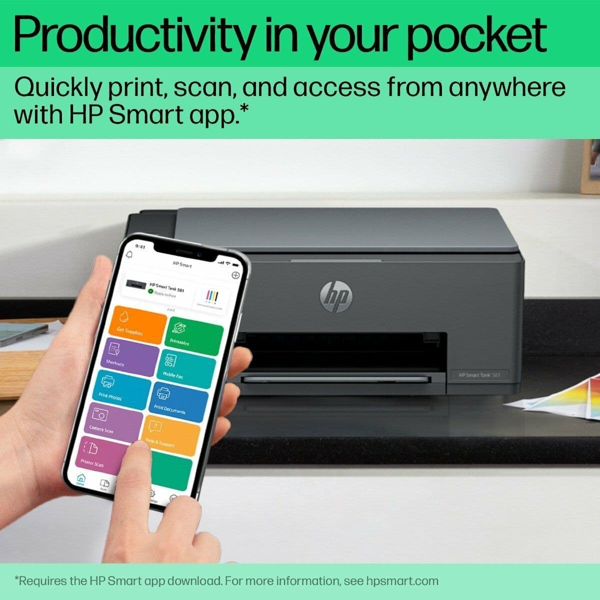 HP Smart Tank 581 AIO Printer