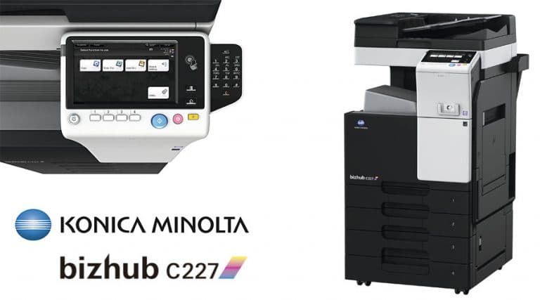 Konica Minolta Bizhub C227 Colour Photocopier