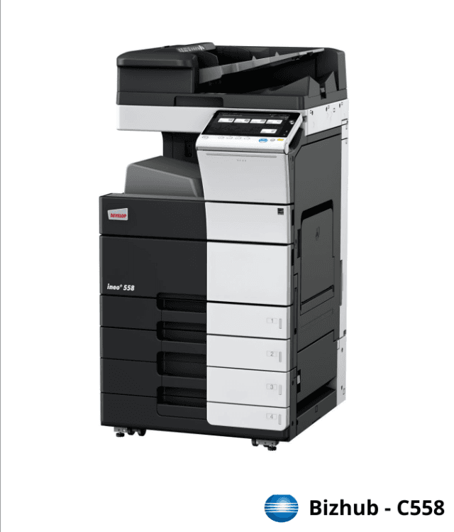 Konica Minolta Bizhub C558e Photocopier — image 2