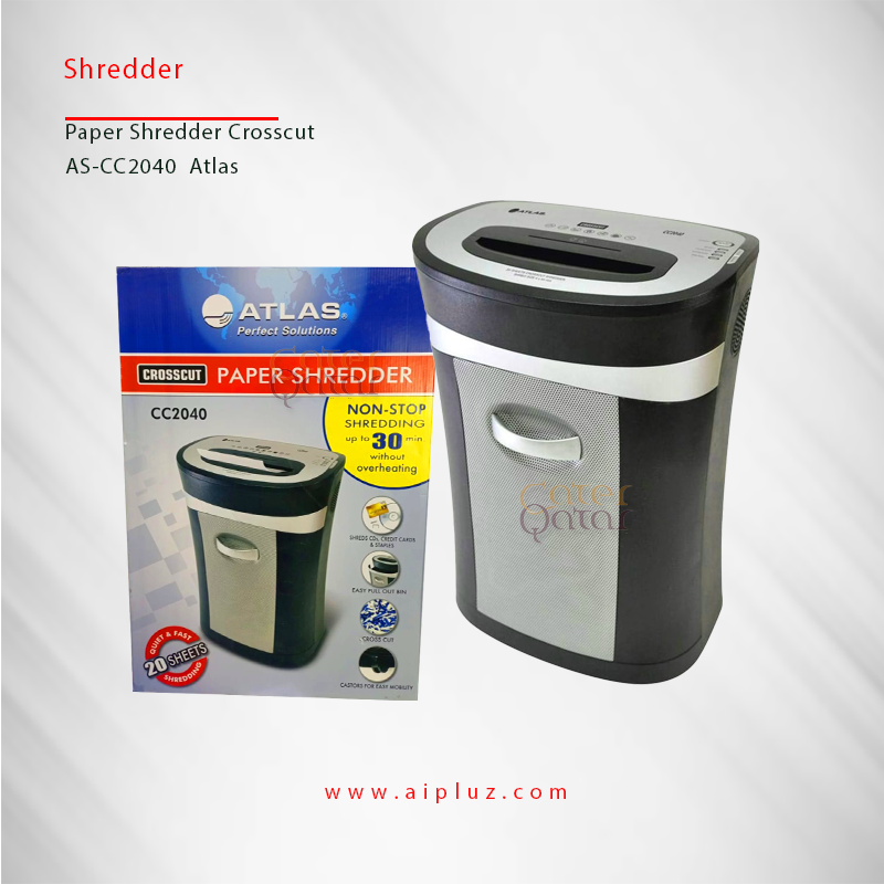 Atlas 20-Sheet Paper Shredder