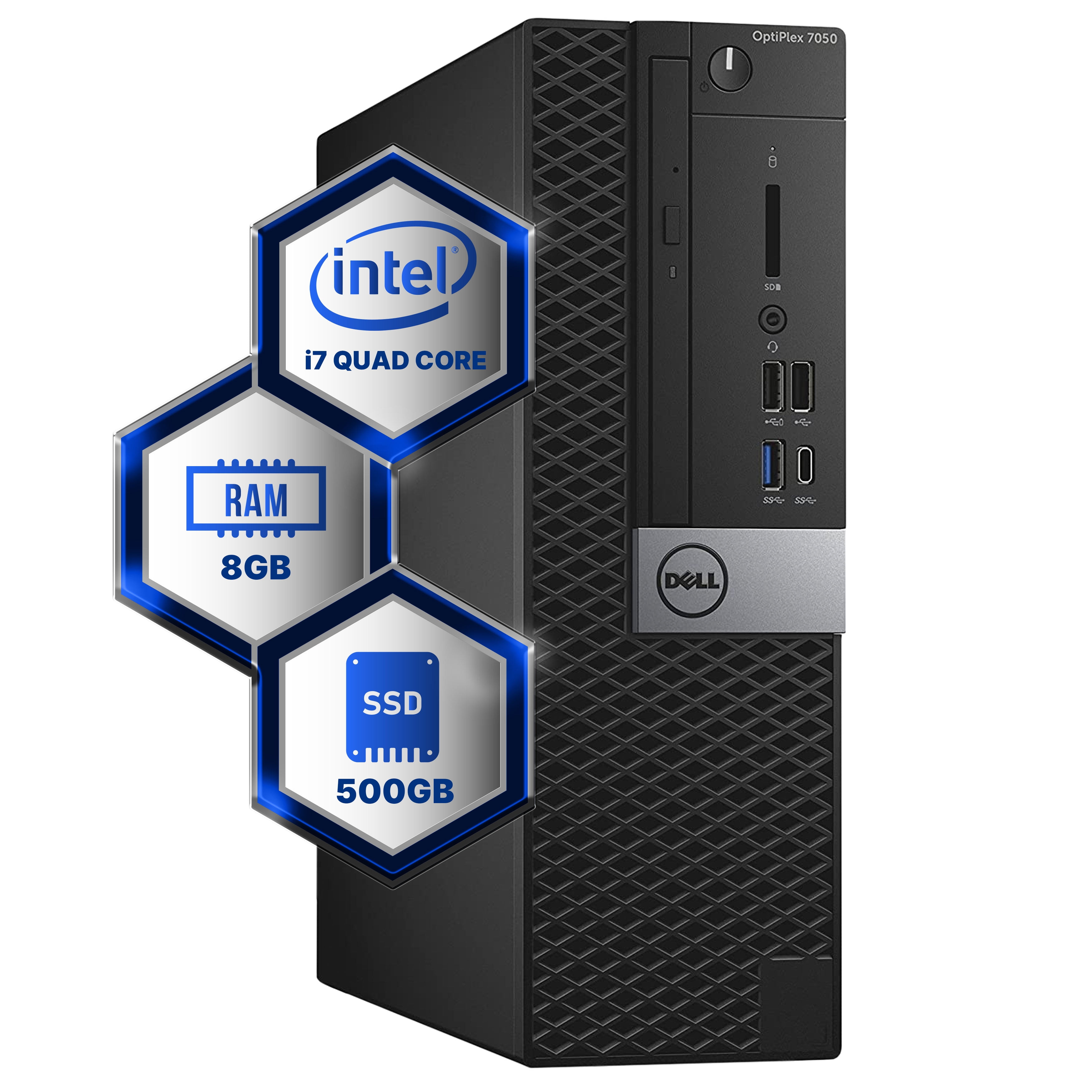 Dell OptiPlex 7050 SFF Core i7 3.9GHz 8GB 500GB HDD Desktop