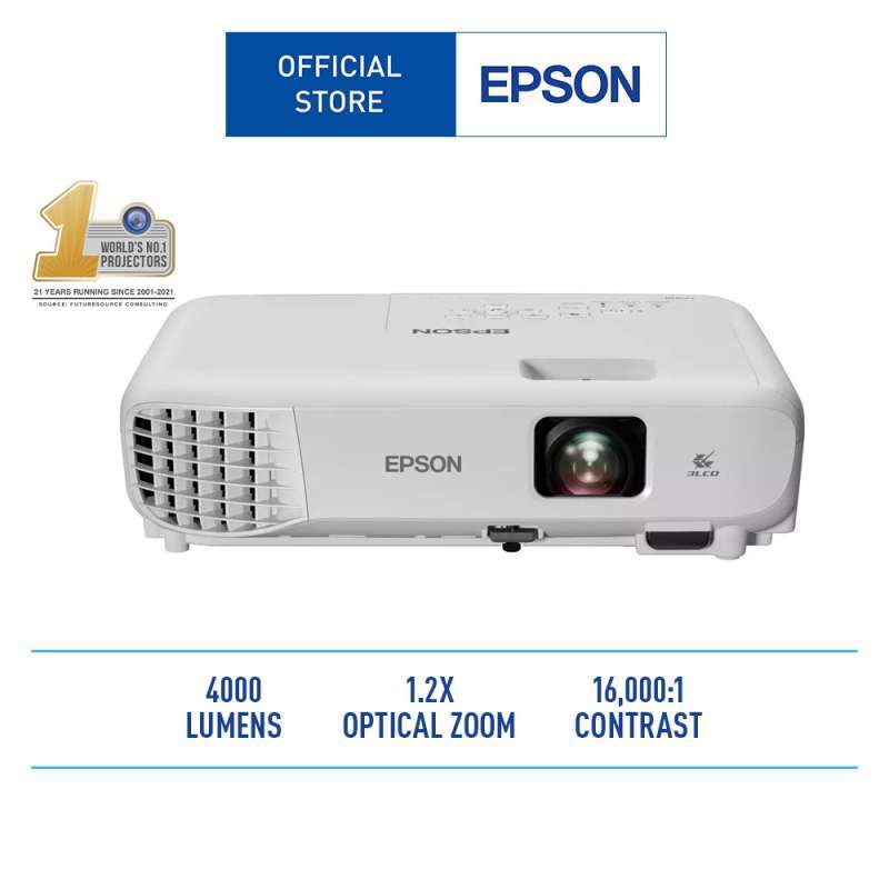 Epson EB-W53 Projector (4000 Lumens)