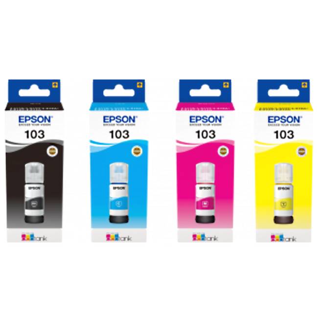 Epson Original 103 Ink (Mix Colour)