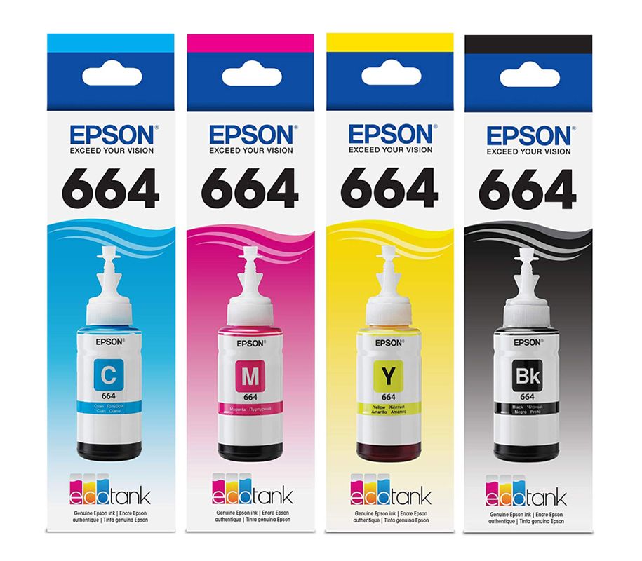 Epson Genuine Ink 112 Mixed Colour Set (4 Bottles)