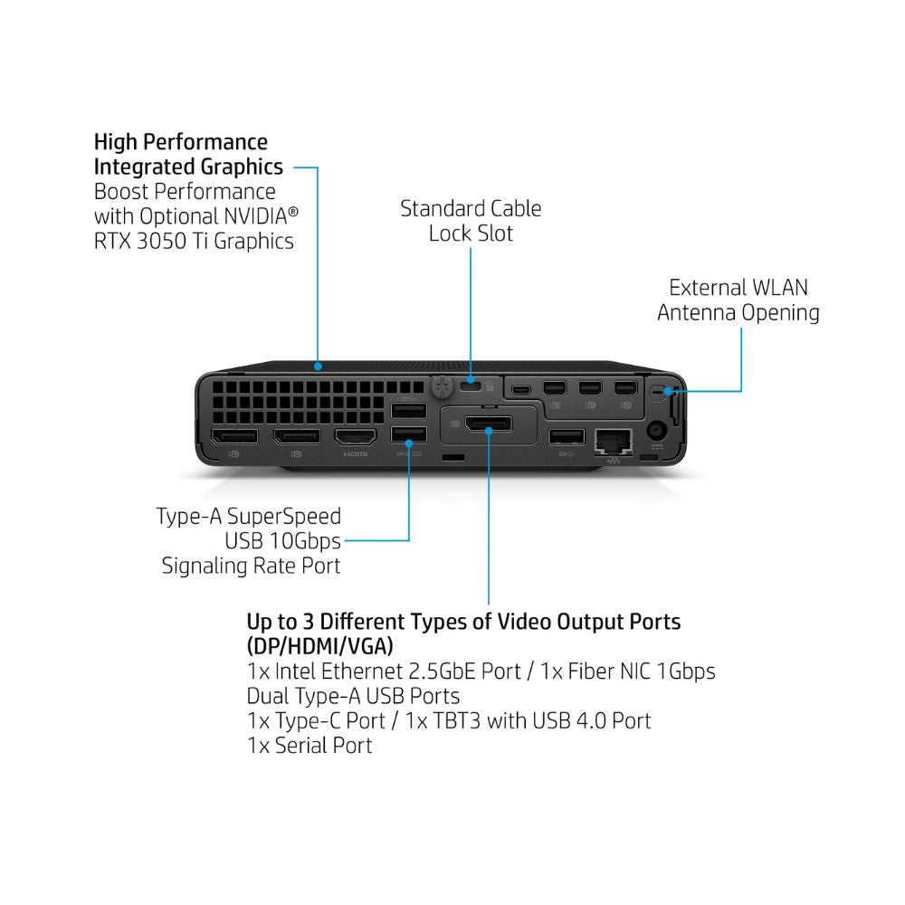 HP Elite 800 G9 Core i7 (13700) 16GB 512GB DOS