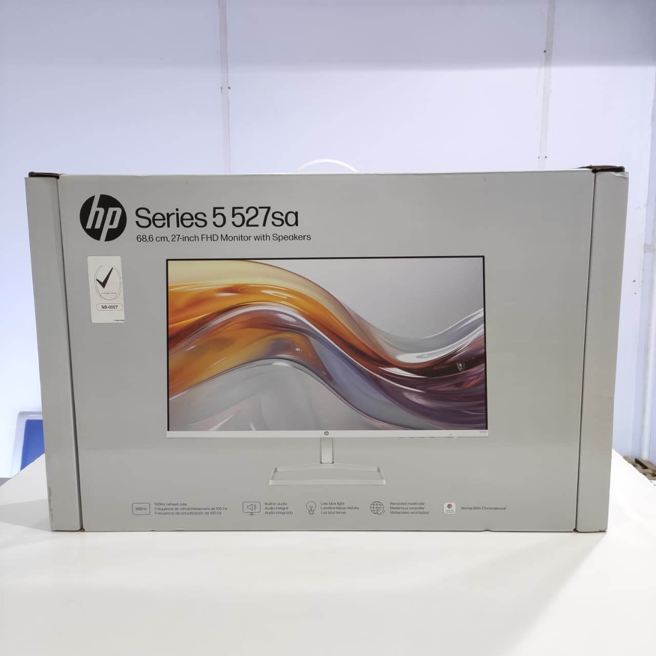 HP 527sa Monitor with Audio, Black