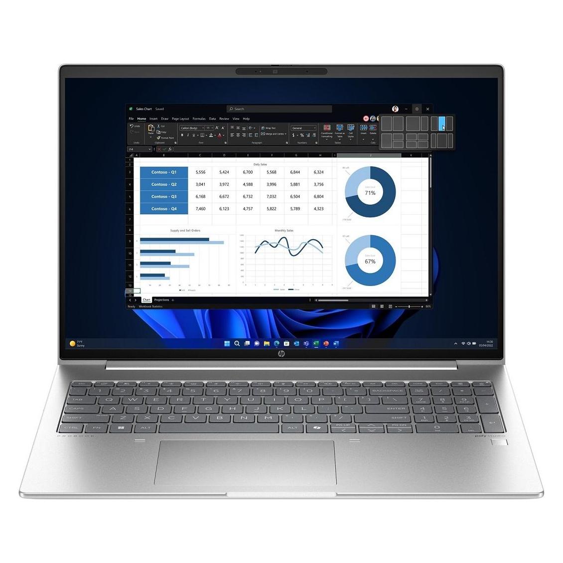HP ProBook 460 G11 Intel Core Ultra 5 (125U) 16GB 512GB SSD 16-inch Pike Silver