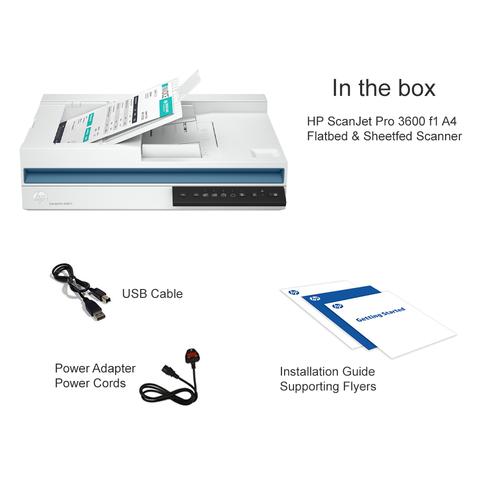 HP ScanJet 3600 f1 Document Scanner