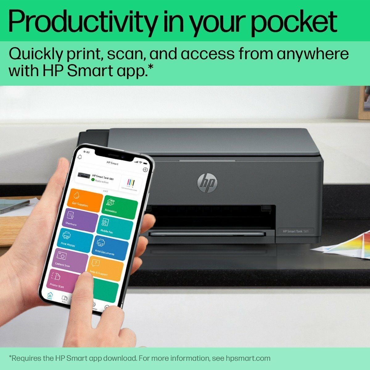 HP Smart Tank 581 AIO Printer