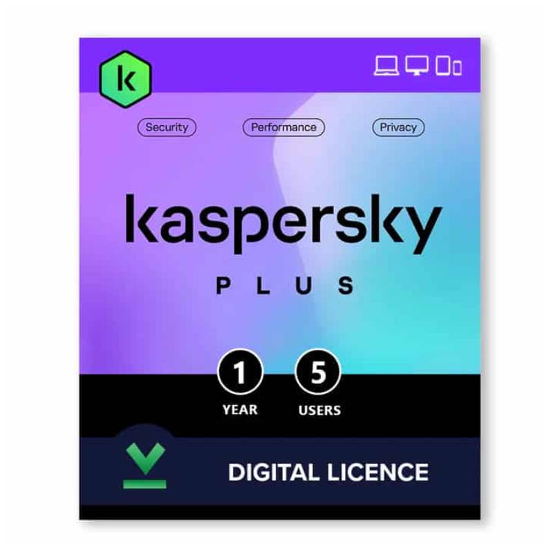 Kaspersky Plus (Internet Security) - 5 User License