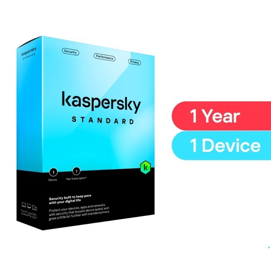 Kaspersky Standard Antivirus - 1 User License