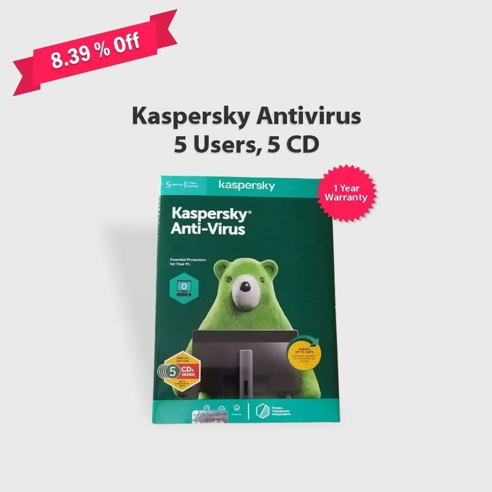 Kaspersky Standard Antivirus - 5 User License