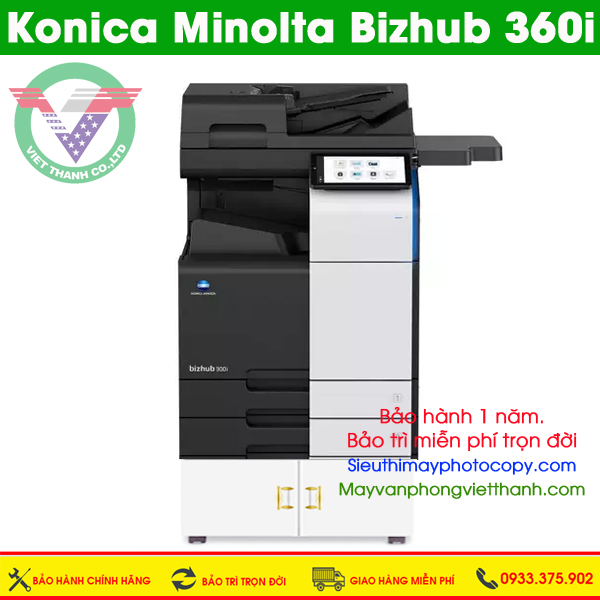 Brand New Konica Minolta 360i A3 Colored Photocopier