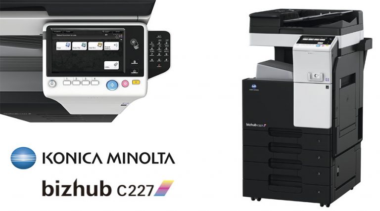 Konica Minolta Bizhub C227 Colour Photocopier