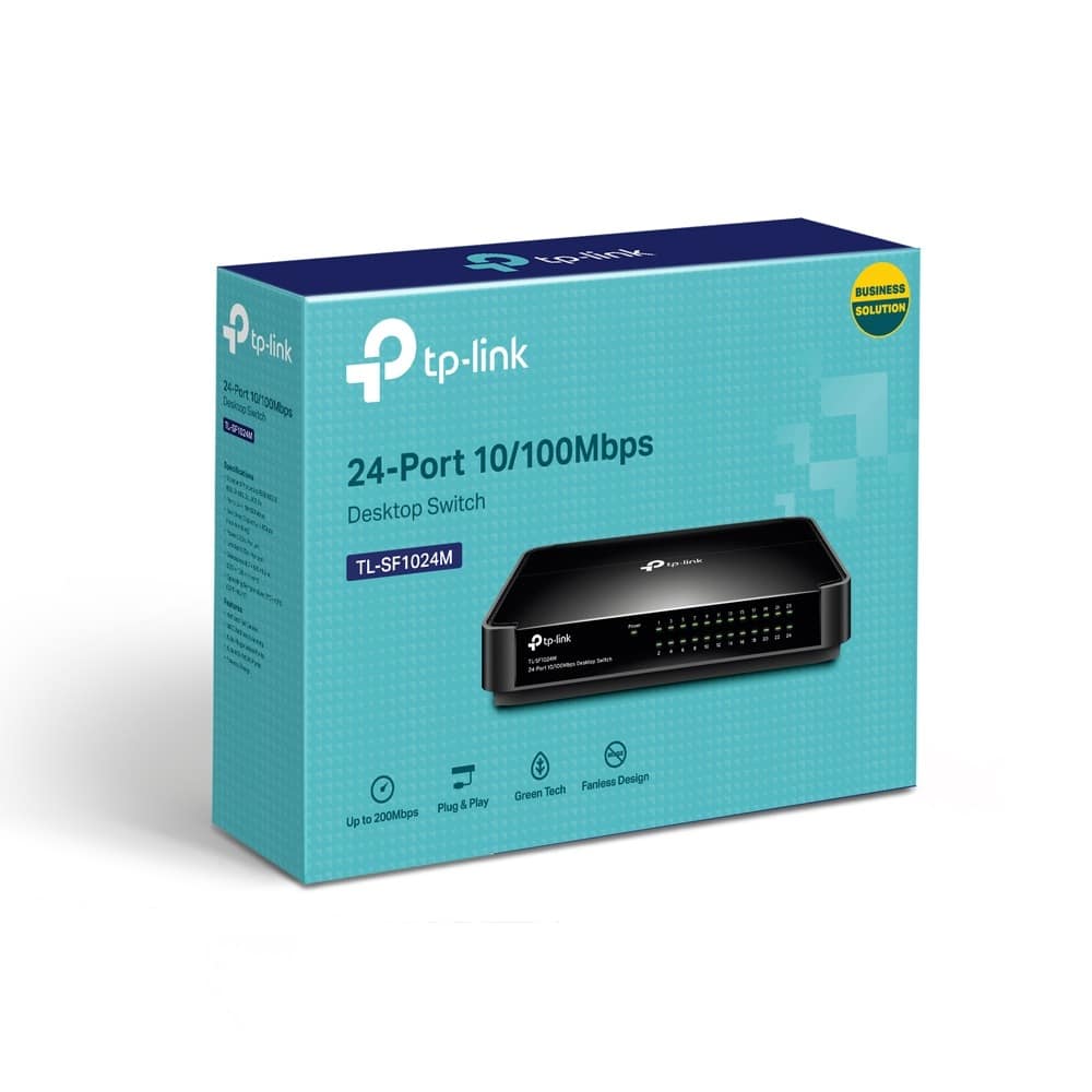 TP-Link 24-Port 100Mbps Desktop Switch