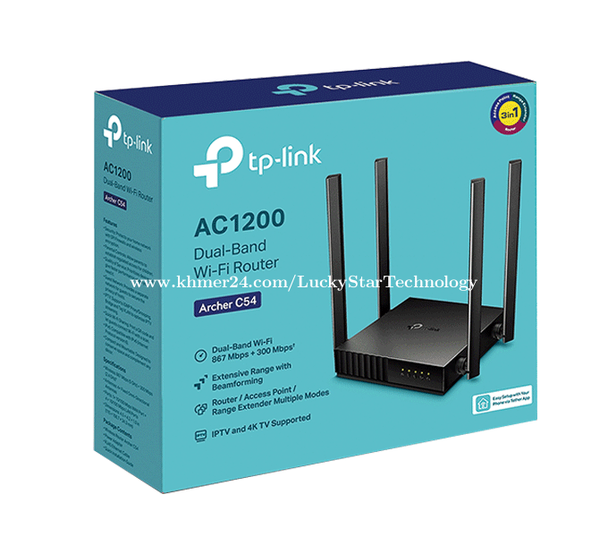 TP-Link AC1200 Dual Band Wi-Fi Router
