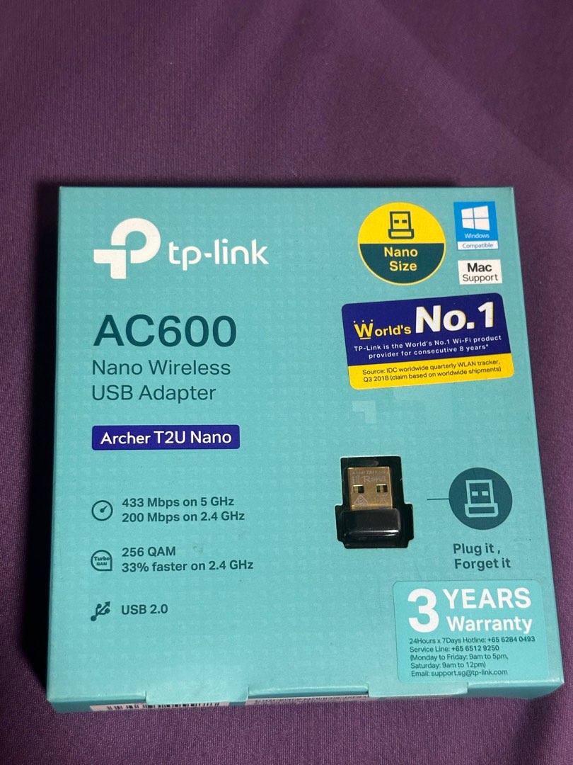 TP-Link AC600 Nano Wireless USB Adapter