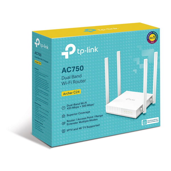 TP-Link AC750 Dual Band Wi-Fi Router