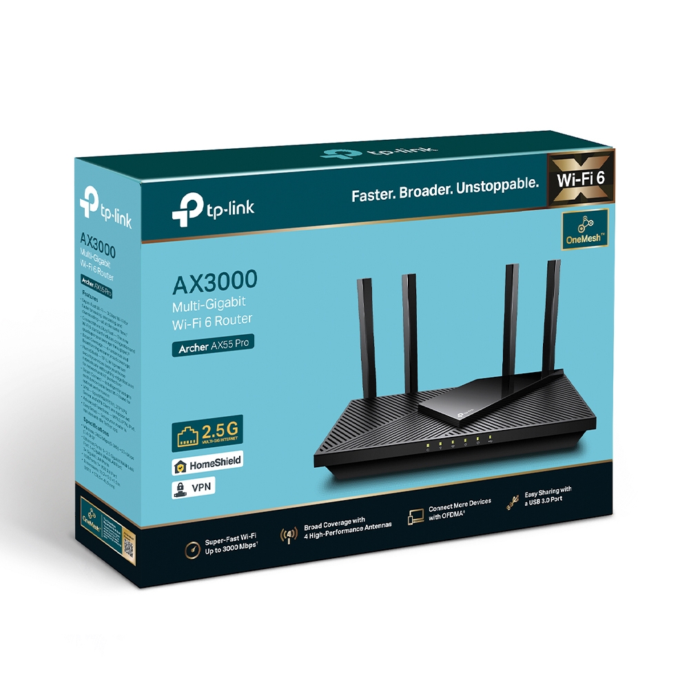 TP-Link AX3000 Wi-Fi 6 Router
